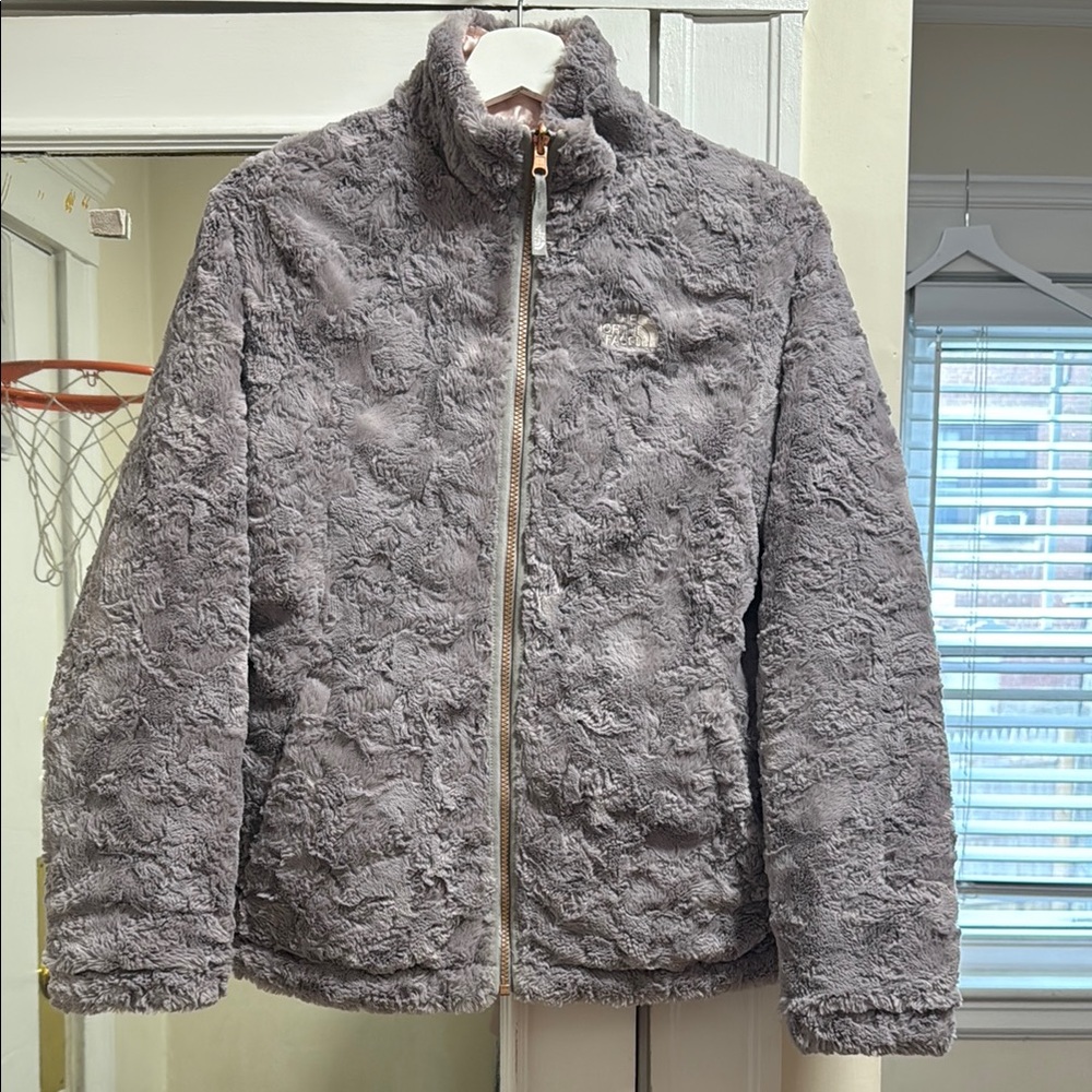 The North Face Kids Gray Fleece Jacket